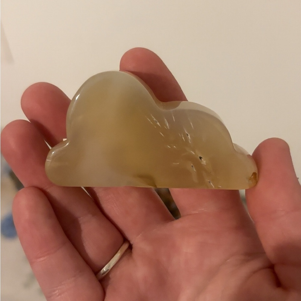 Agate Cloud Carving